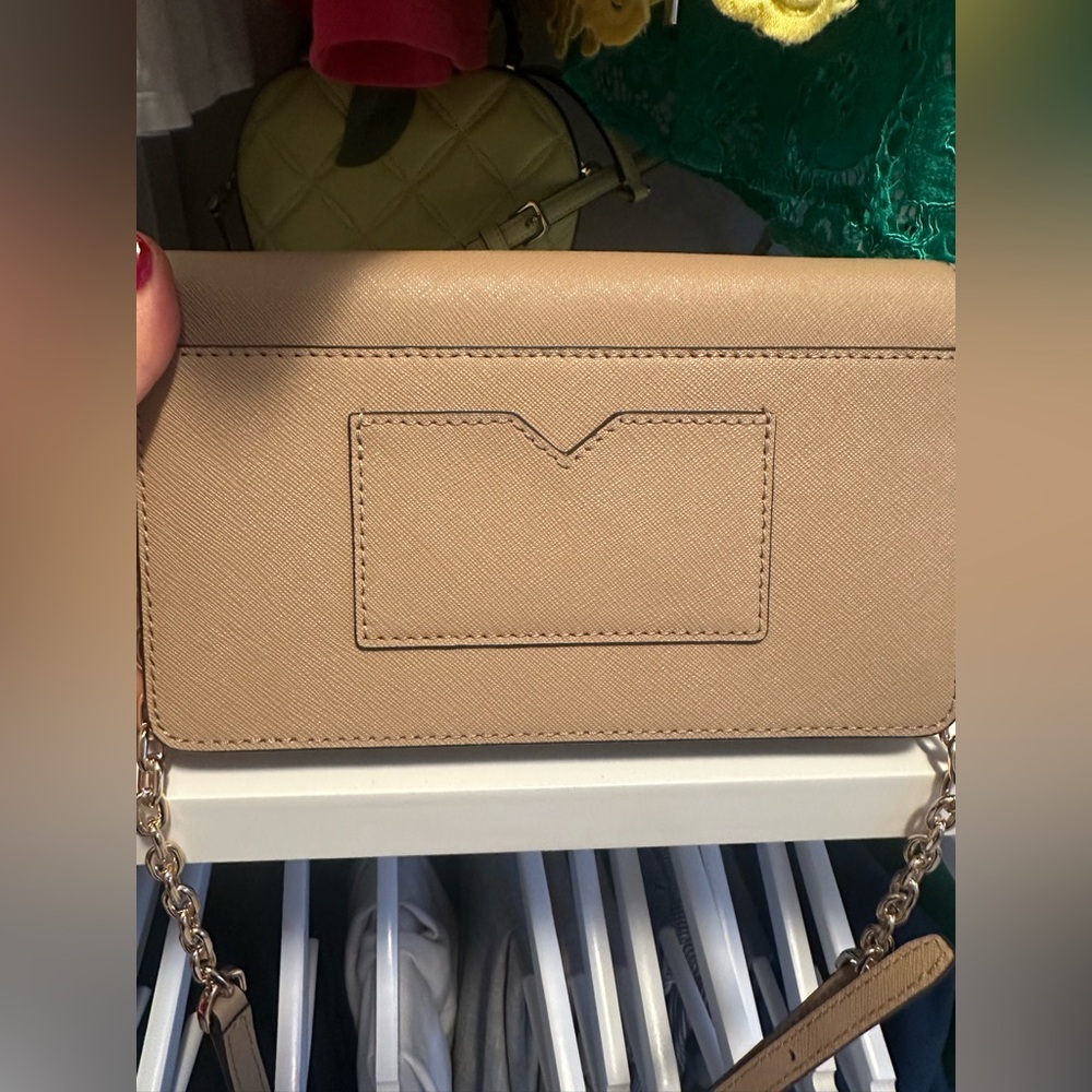 Michael Kors Small Saffiano Leather Envelope Crossbody Bag - Picture 9 of 9